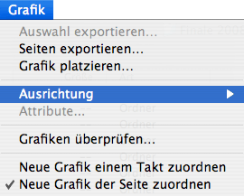 Grafik-Menü