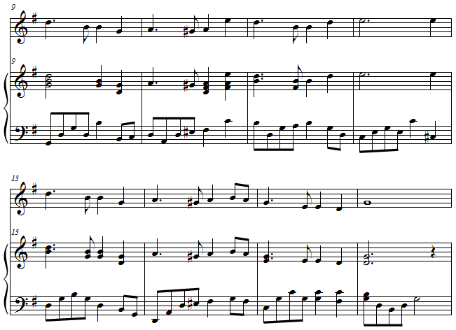 Beispiel Notation