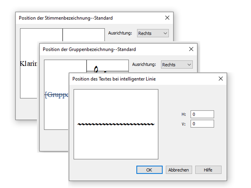 Dialogbox Position