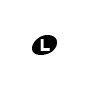 Symbol Gefüllter Notenkopf, Solfeggio la