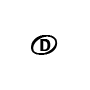 Symbol Offener Notenkopf, D oder offener Notenkopf, Solfeggio do