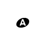 Symbol Gefüllter Notenkopf, A