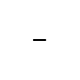Symbol Minus-Zeichen