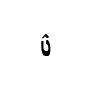 Kleines U mit Zirkumflex